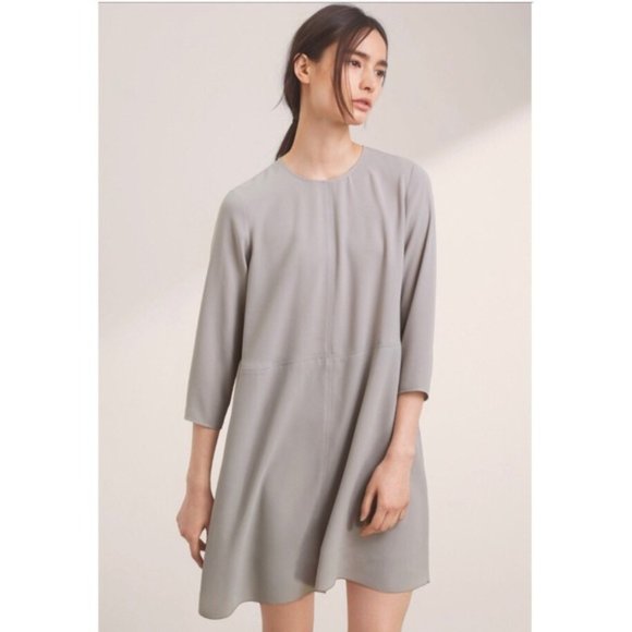 Aritzia | Wilfred Grey Myosotis Dress Tunic